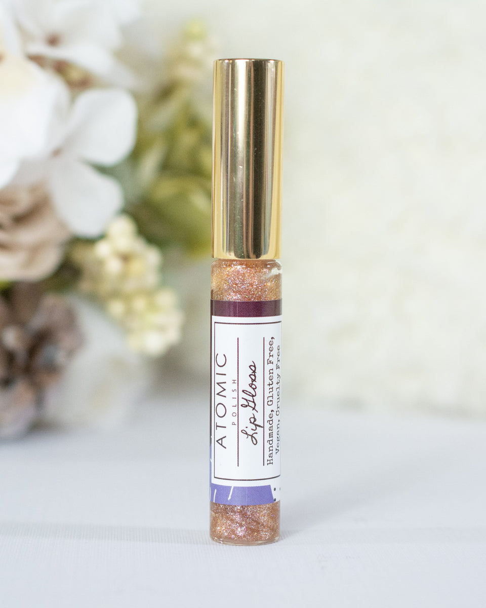 Birthday Cake Holographic Glitter Lip Gloss