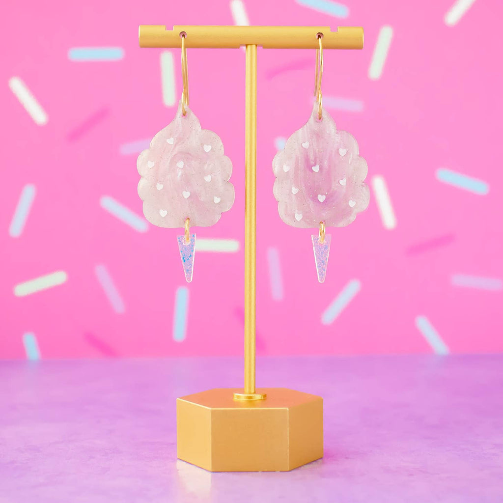 Cotton Candy Acrylic Earrings