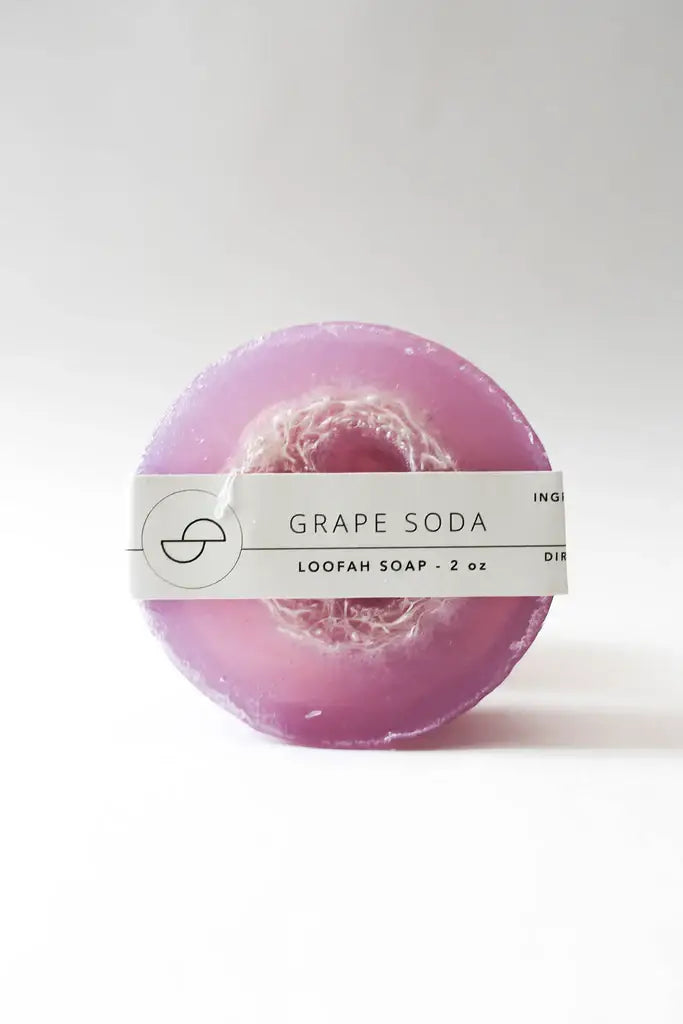 Grape Soda Loofah Soap