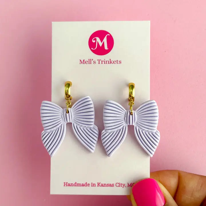 Bow Dangle Earrings