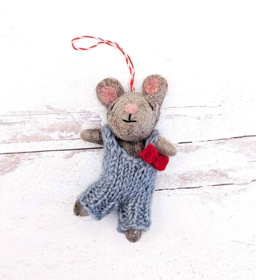 Alex the Dancer Mouse Ornament