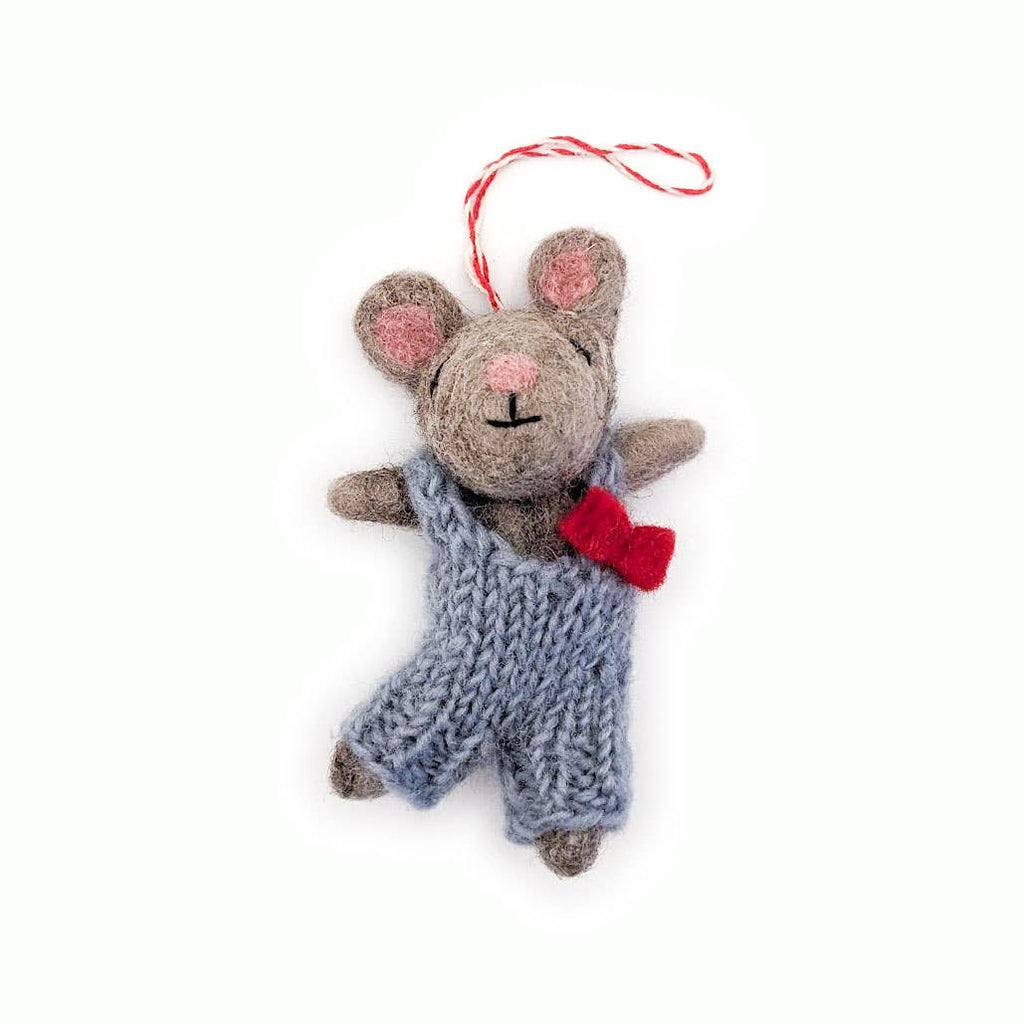 Alex the Dancer Mouse Ornament