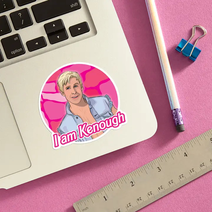 I Am Kenough Die Cut Sticker