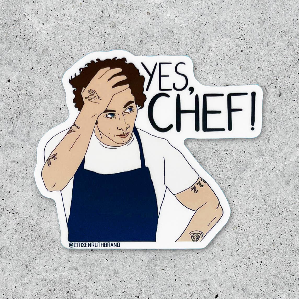 Yes, Chef Sticker – Atomic Polish