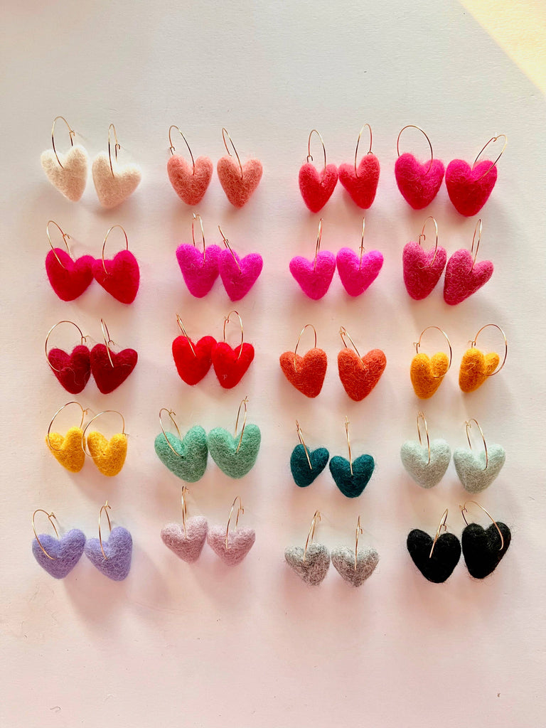 Heart Felt Earrings