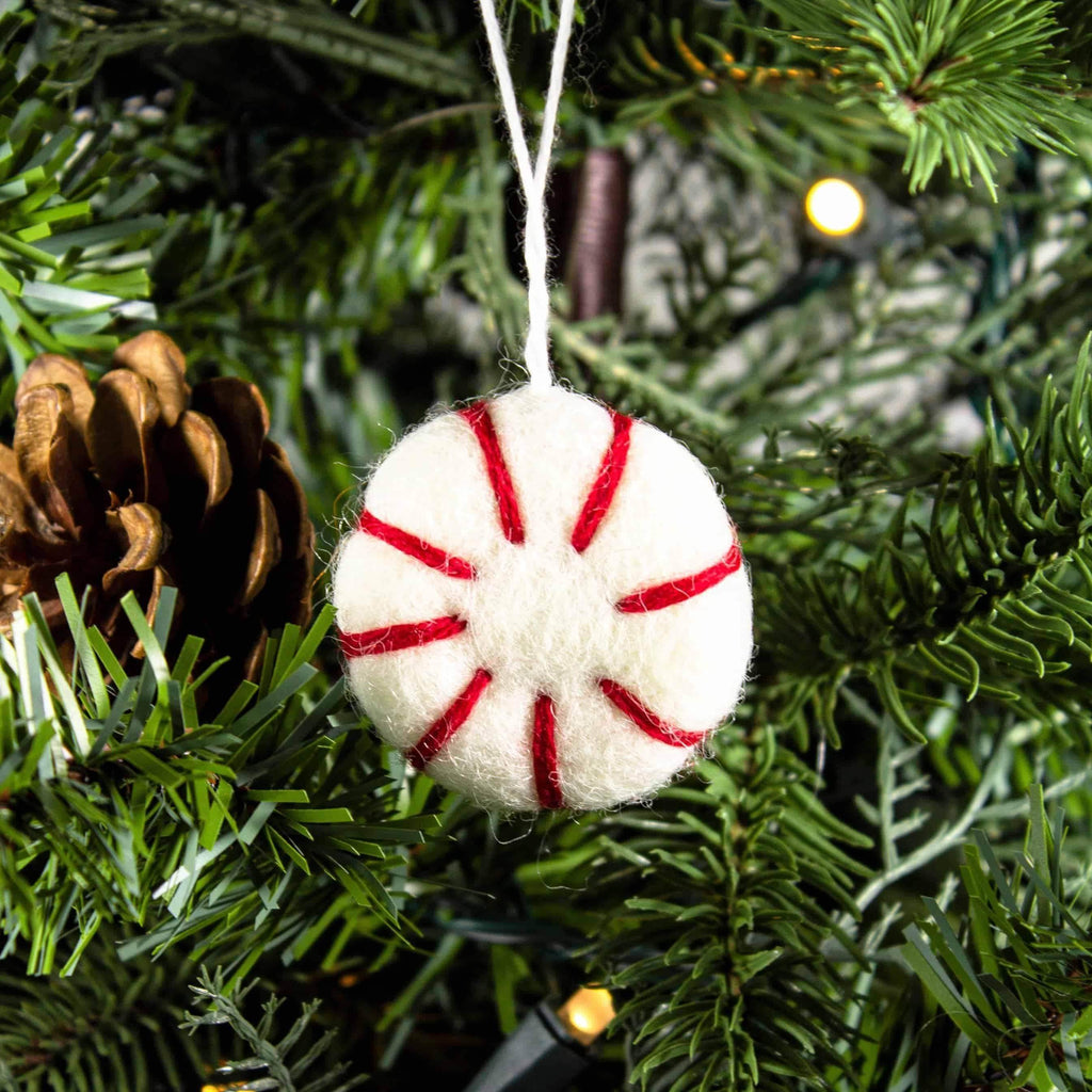 Peppermint Ornament